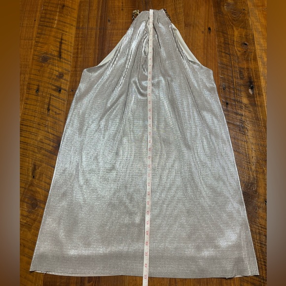 Babaton Aritzia Avalon Silver Dress Size Small - Picture 16 of 17